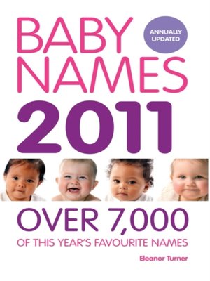 cover image of Baby Names 2011